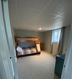 /buck lake cottage rental 31~Bedroom Downstairs, Single/Double bunk