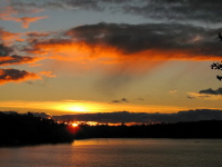 Sunset at Silver Lake